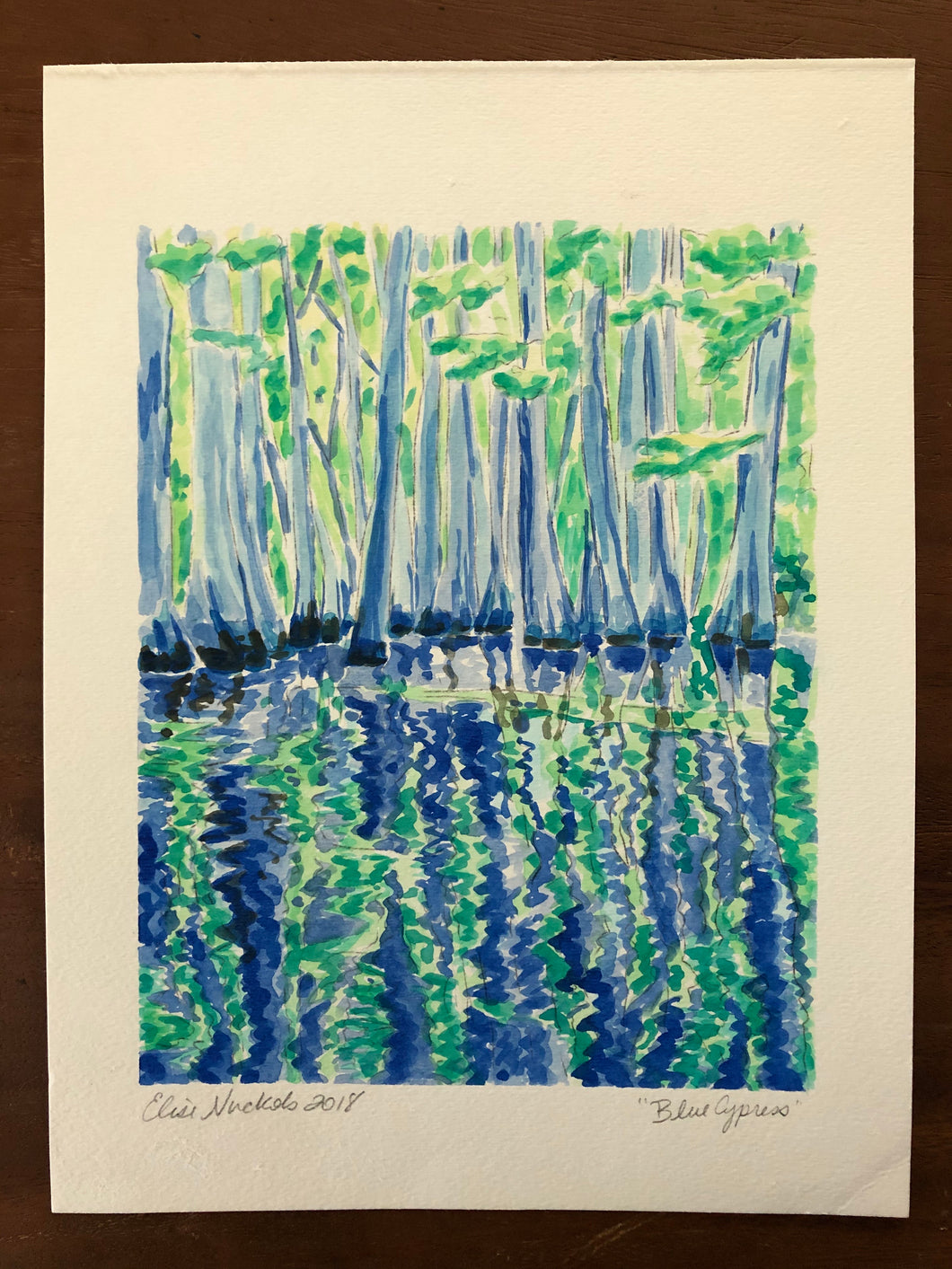 Blue Cypress