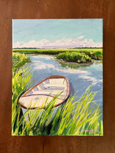 Dinghy in the Marsh