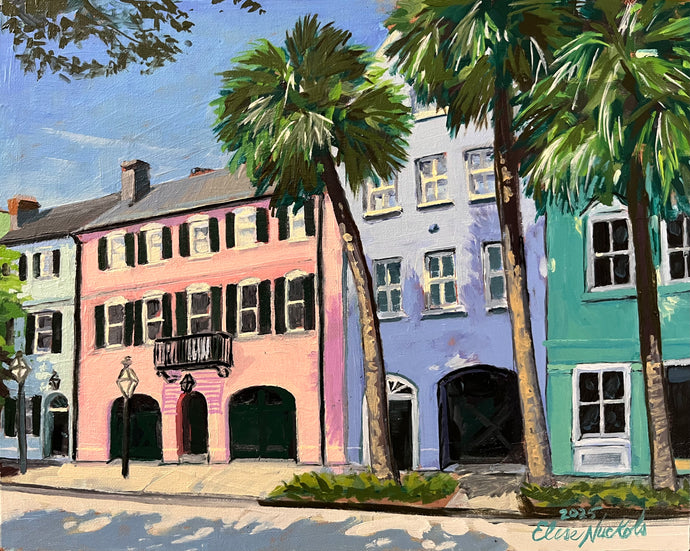 Rainbow Row, Late Morning