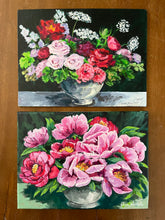 Peonies in a Silver Bowl