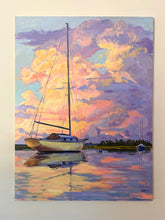 The Moorings at Sunset