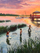 Playing in the River