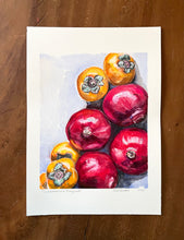 Pomegranate and Persimmons