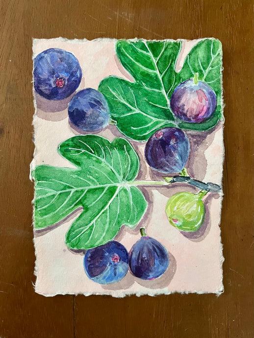 Figs on Pink II
