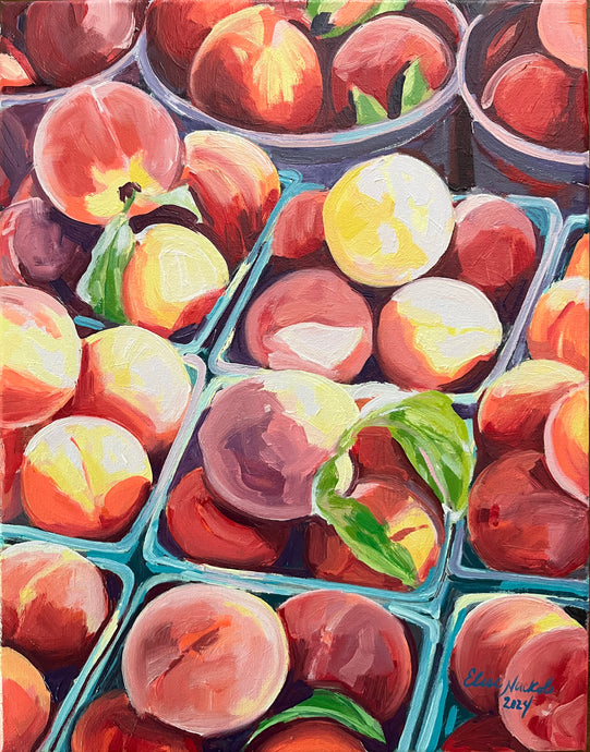 Study for Season’s First Peaches