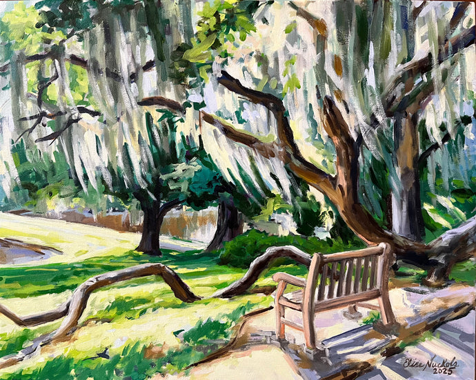 Bench Under the Oaks