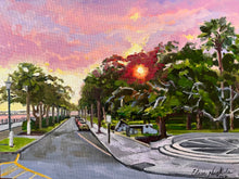 Sunset Over White Point Gardens