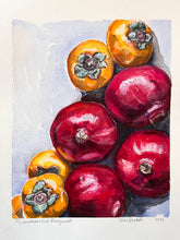 Pomegranate and Persimmons