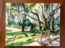 Bench Under the Oaks