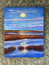 Moon on the Marsh