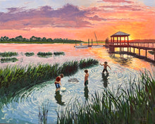 Playing in the River