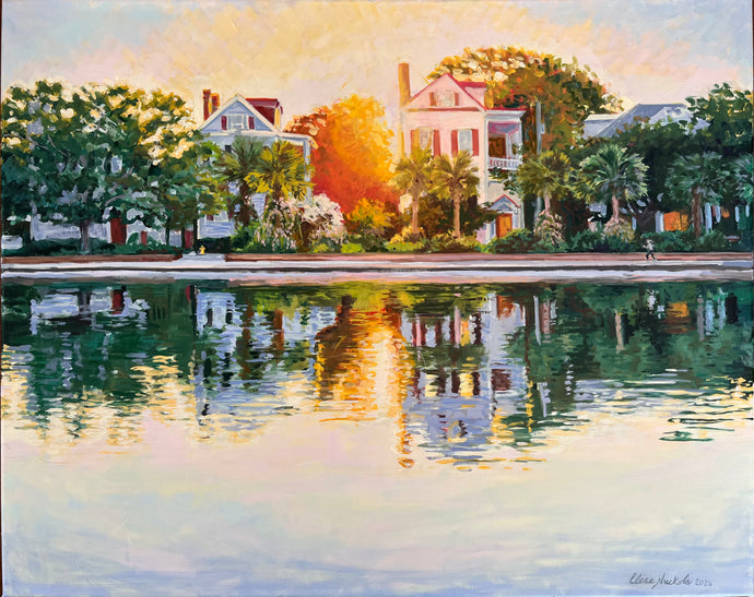 Colonial Lake at Sunrise