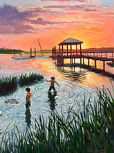 Playing in the River