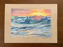 Backlit Wave Study