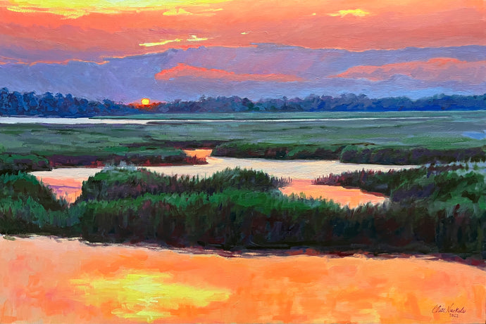 Sunset on the Marsh