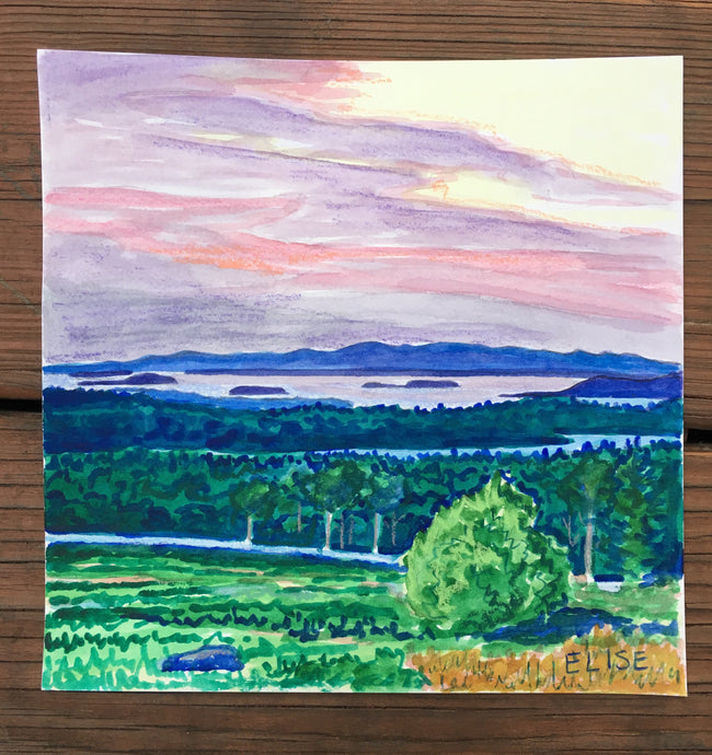 Sunset From Caterpillar Hill